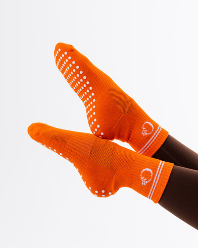 Pilates Socks - Orange