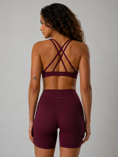 Align Fit Short - Red Brown
