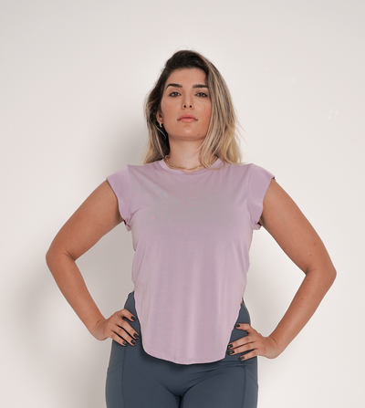Alive Fit T-shirt - Purple